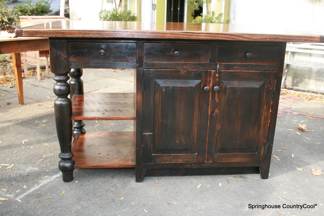 custom kitchen island